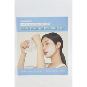 Open Box Biodance Hydro Cera-Nol Real Deep Hydrogel Facial Mask 22/24 Sheets